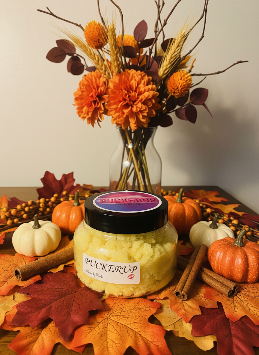 Caramel Pumpkin Pie Scrub